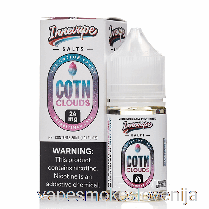 Vape Za Enkratno Uporabo Cotn Clouds Soli - Innevape E-tekočine - 30ml 24mg